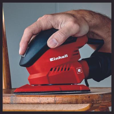 Ponceuse orbitale 100 W avec système d'aspiration de poussière TH-OS1016 EINHELL 