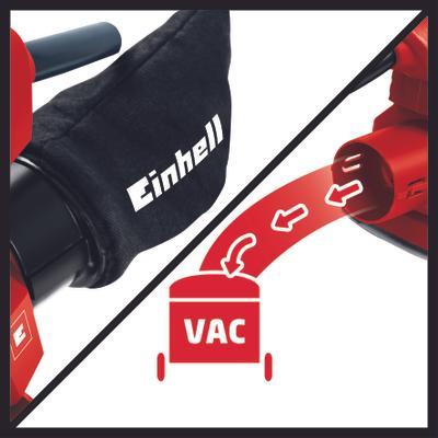 Ponceuse orbitale 100 W avec système d'aspiration de poussière TH-OS1016 EINHELL 