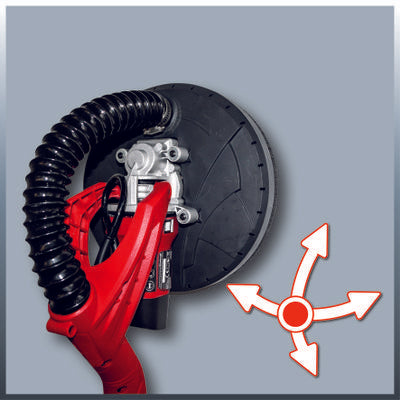 Ponceuse télescopique 600W à vitesse variable et mallette de transport TC-DW225 EINHELL 