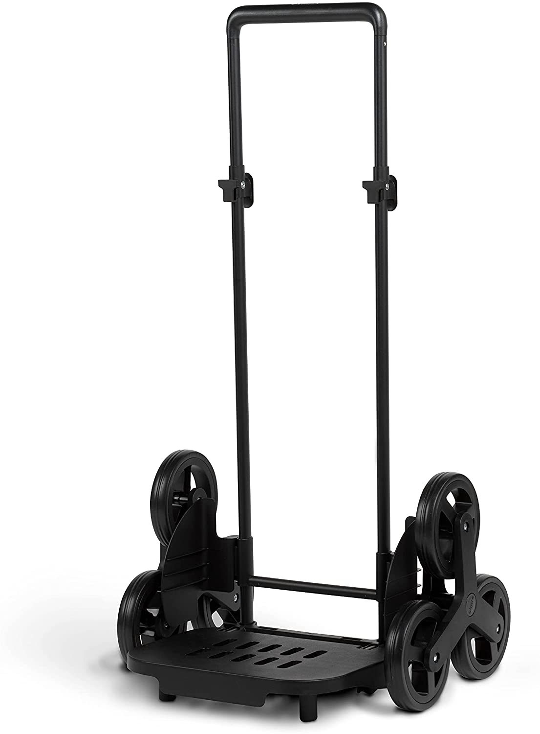 Chariot de courses pliable 2 en 1 avec 6 roues pour monter les escaliers avec sac de pluie 52 Lt GIMI Tris