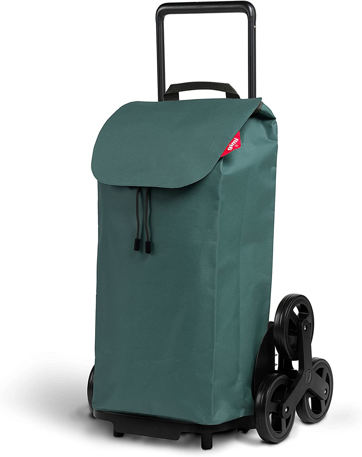 Chariot de courses pliable 2 en 1 avec 6 roues pour monter les escaliers avec sac de pluie 52 Lt GIMI Tris