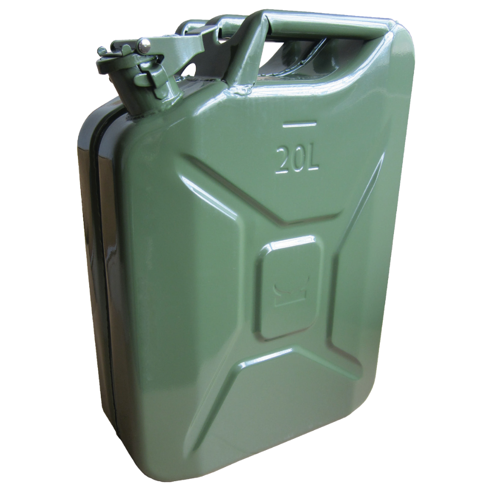 Bidon de carburant en métal 5/10/20 Lt.