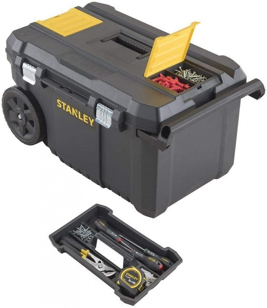 Chariot organisateur d'outils Essential Stanley STST1-80150 avec tiroir et poignée