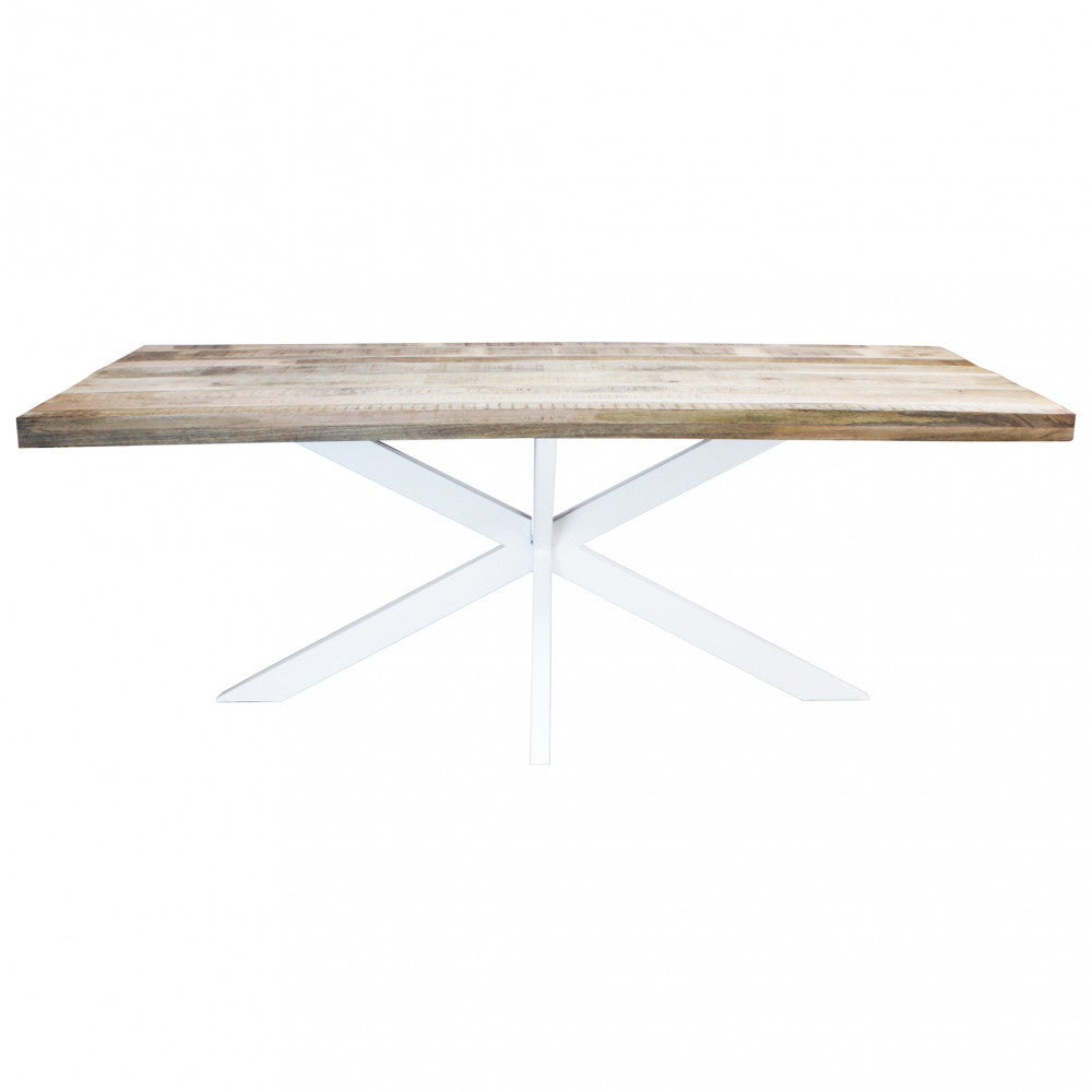 Table Corey 200X100 Blanc