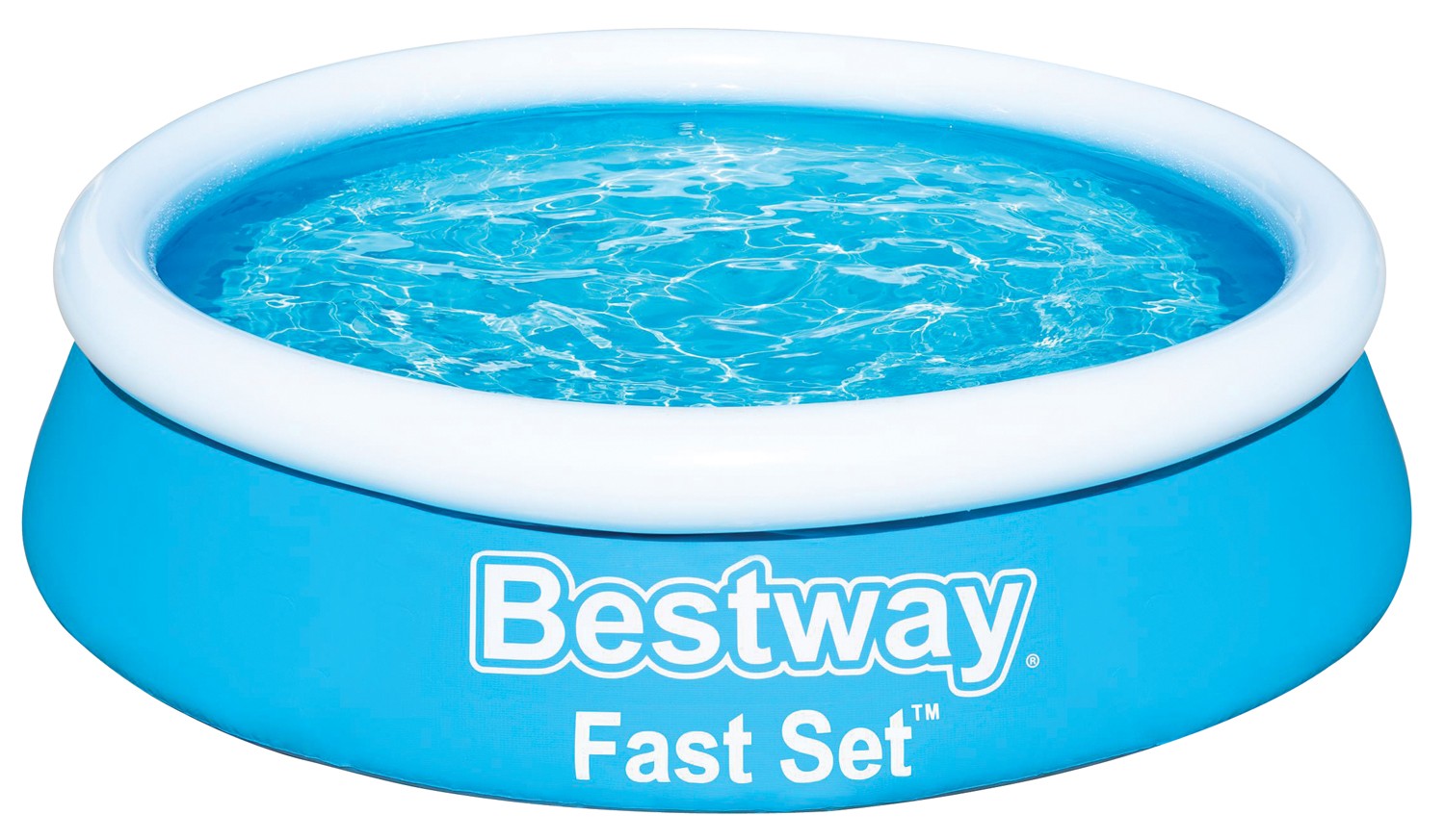 Piscine ronde autoportante avec anneau à réglage rapide Bestway 57392