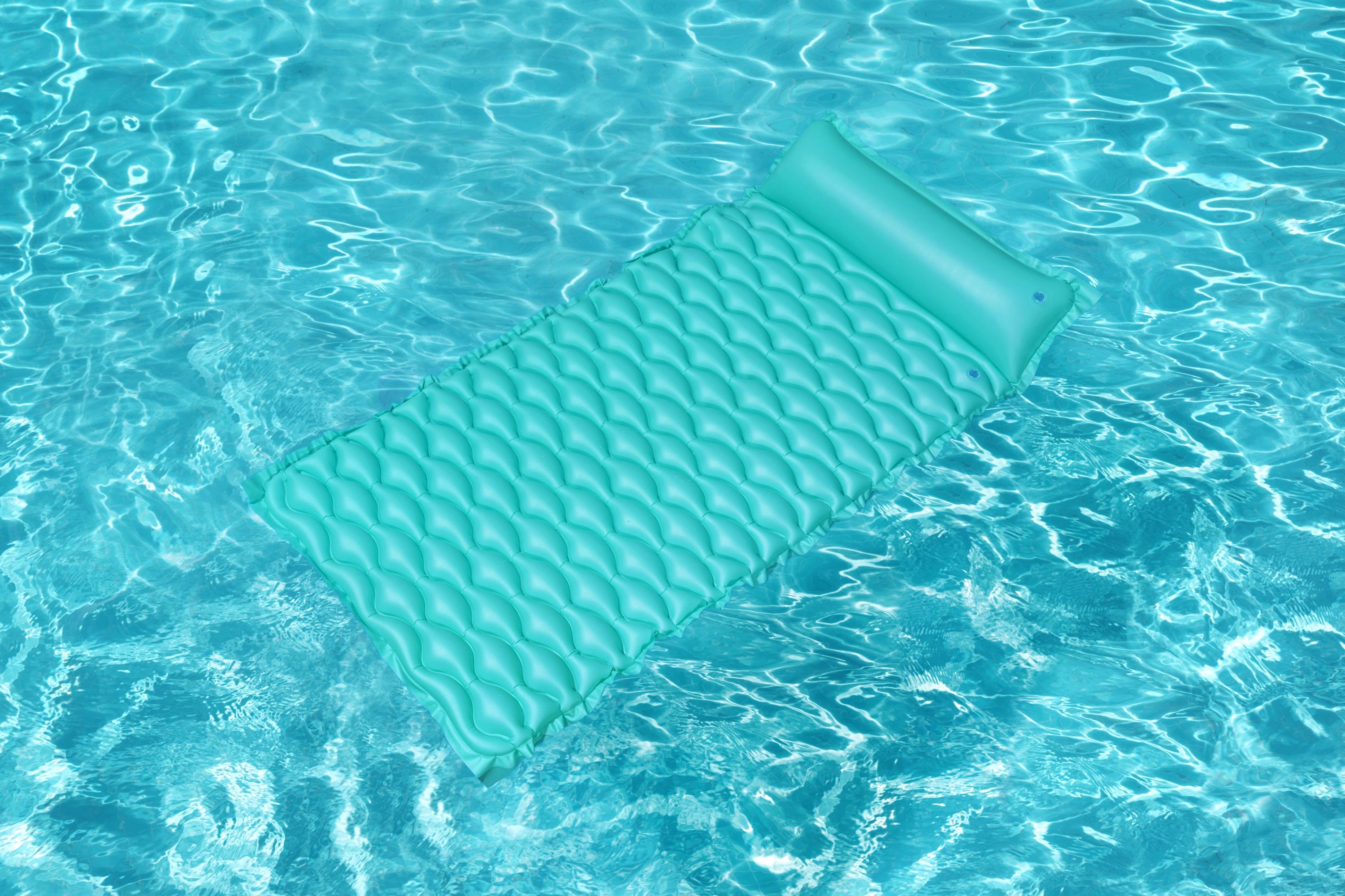 Bestway 44020 matelas gonflable enroulable peu encombrant pour piscine mer camping 