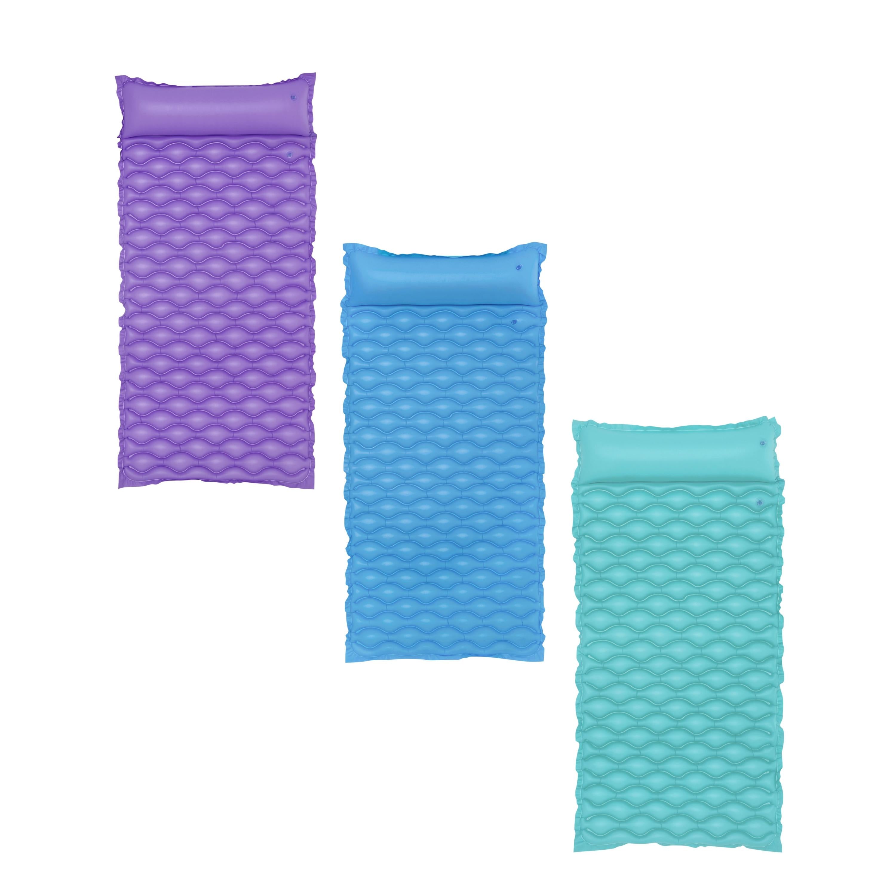Bestway 44020 matelas gonflable enroulable peu encombrant pour piscine mer camping 