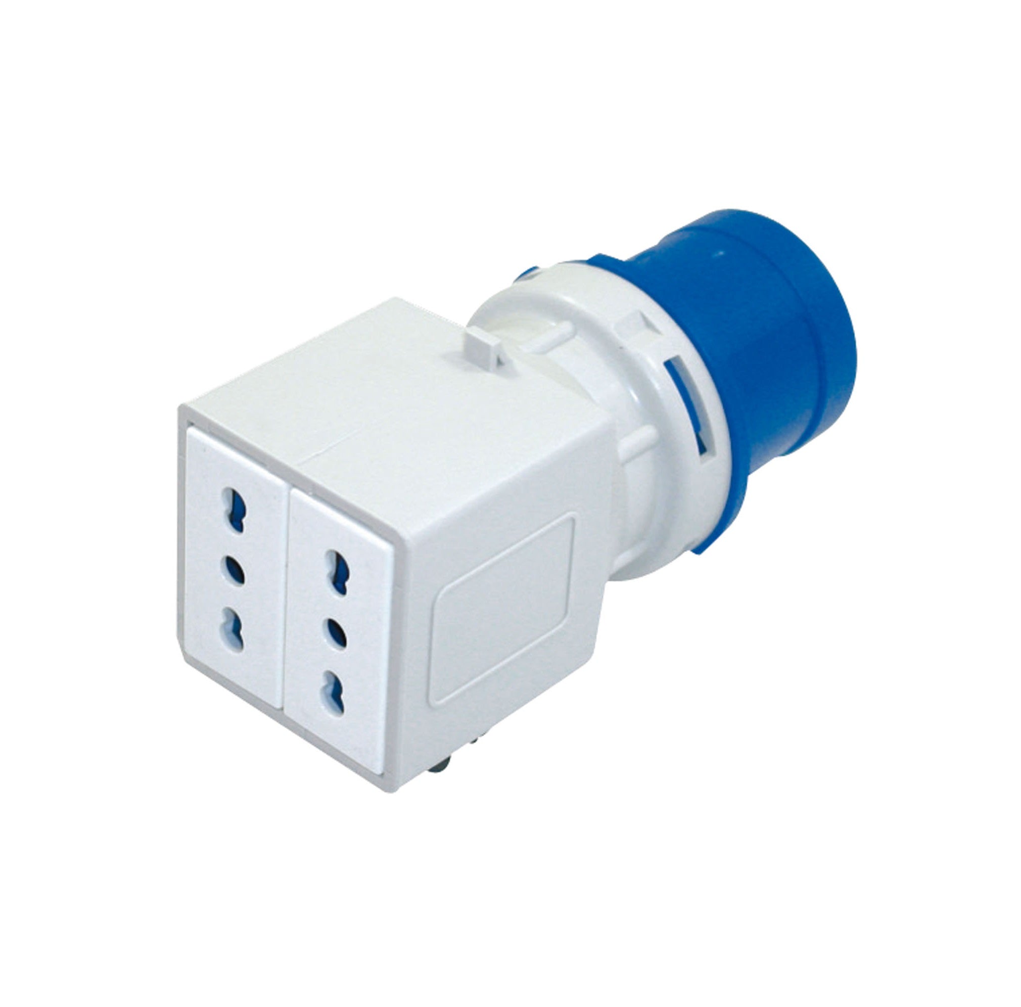 Adaptateur prise industrielle 2P+T