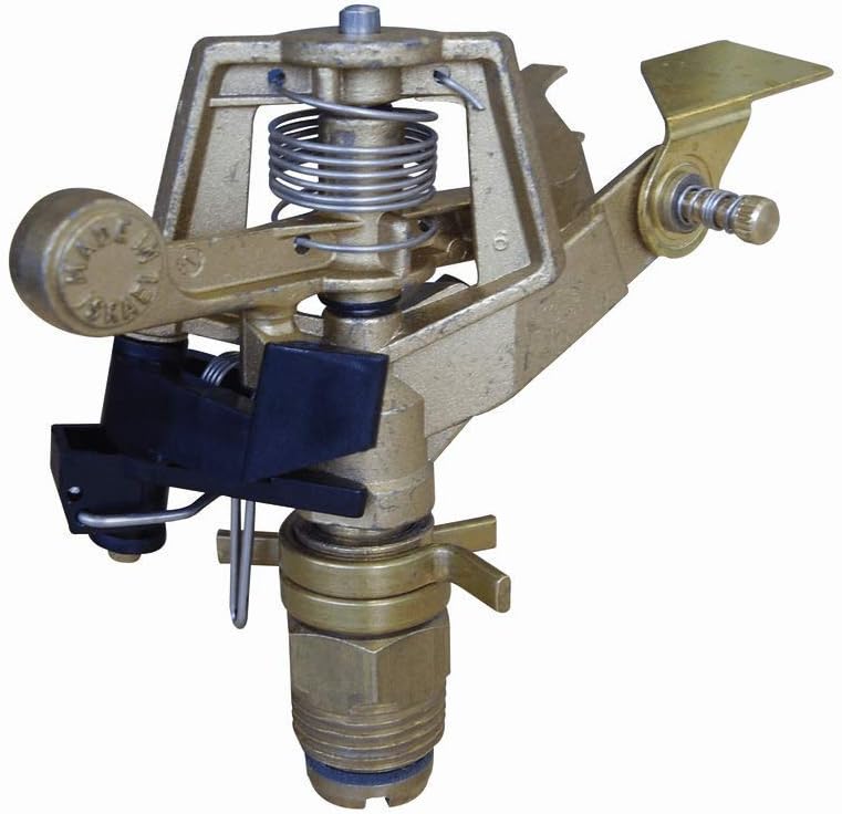Irrigatore a semicerchio in bronzo con attacco maschio 1/2" per giardino 423WP