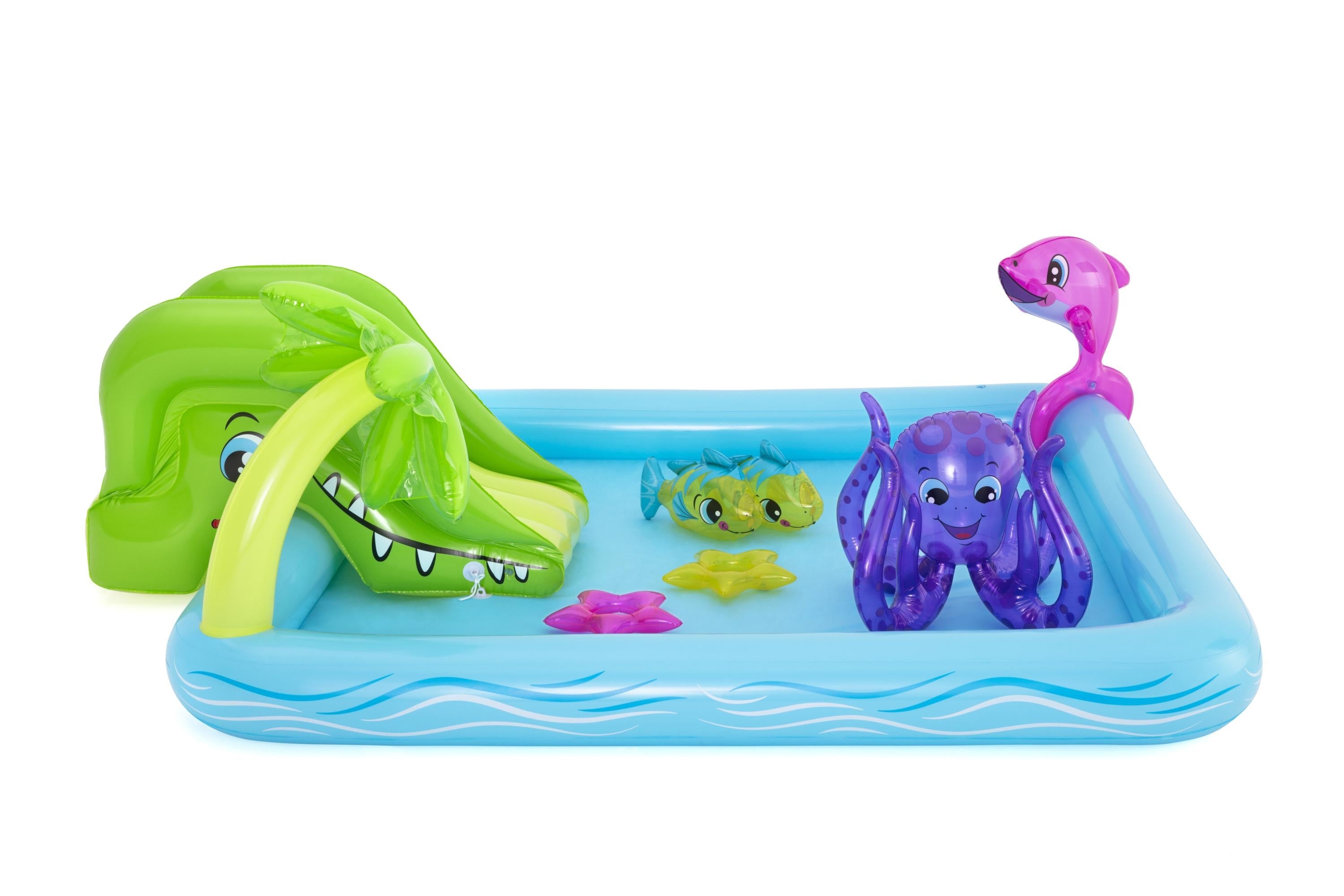 Piscine gonflable Aquarium fantastique centre de jeu Aquarium Bestway 53052 