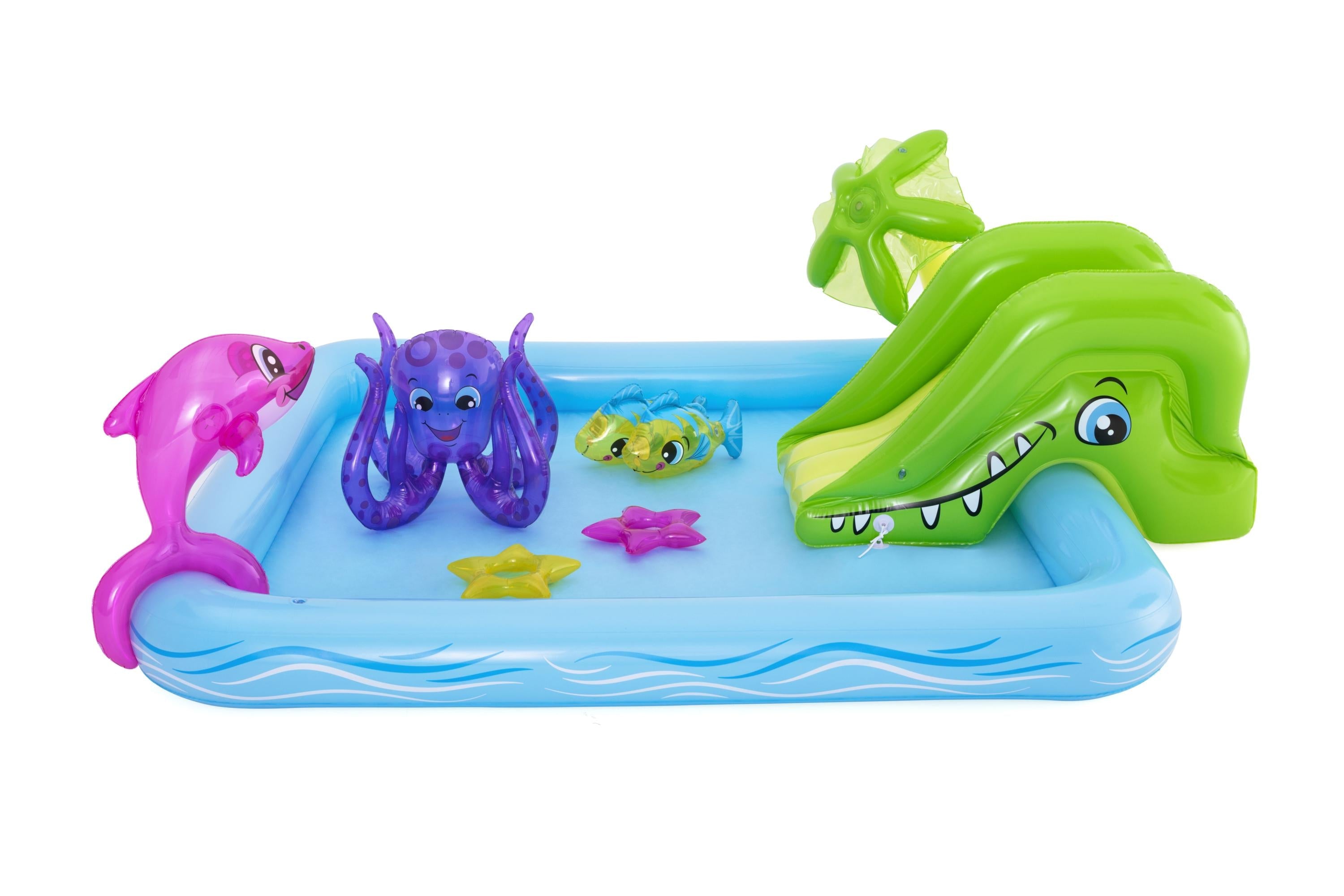 Piscine gonflable Aquarium fantastique centre de jeu Aquarium Bestway 53052 