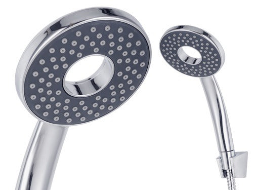Ensemble de douche avec pomme de douche donut et flexible Brixo