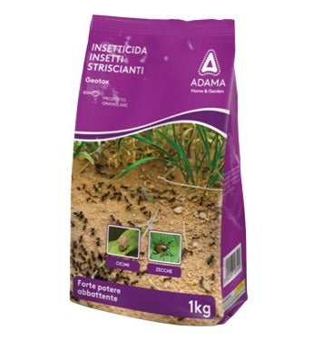 Insecticide en poudre granulaire contre insectes rampants, puces, tiques et acariens des poules, paquet de 1 kg Geotox