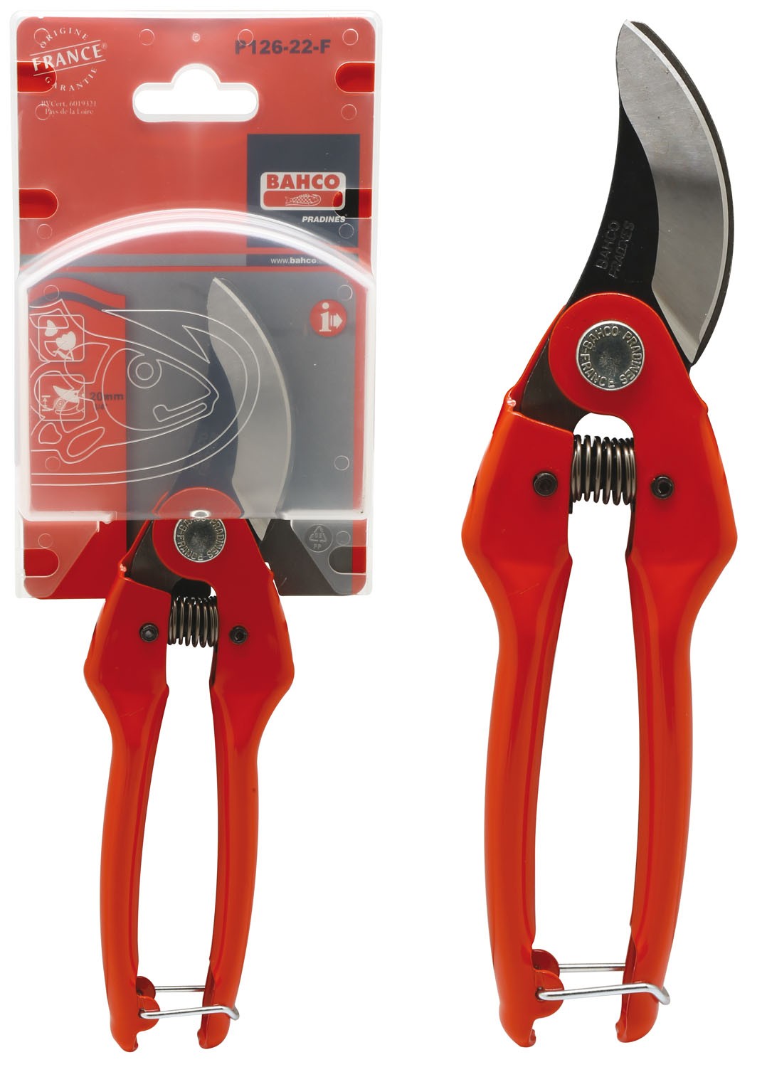 Cisaille de jardin en acier embouti 22cm P126/22 F Pradines