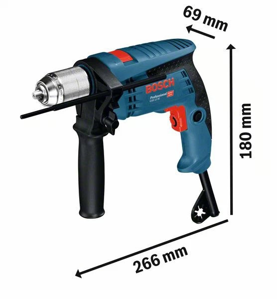 Perceuse à percussion professionnelle BOSCH GSB13RE 600W 