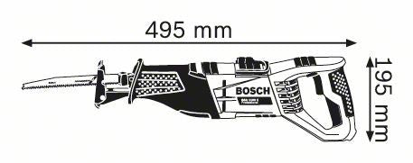 Scie alternative universelle 1.100W BOSCH professionnelle GSA1100E 
