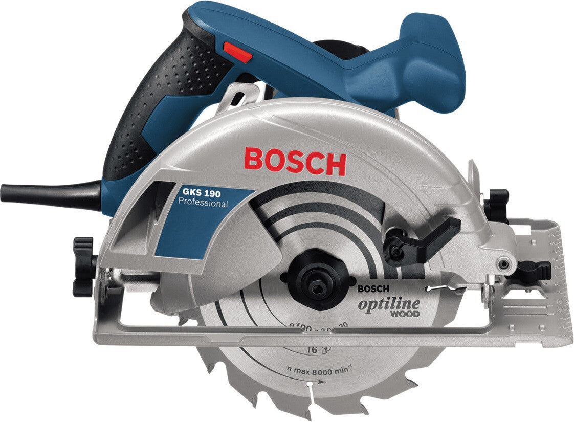 Scie circulaire filaire 1.400W lame 190mm BOSCH Professional GKS190