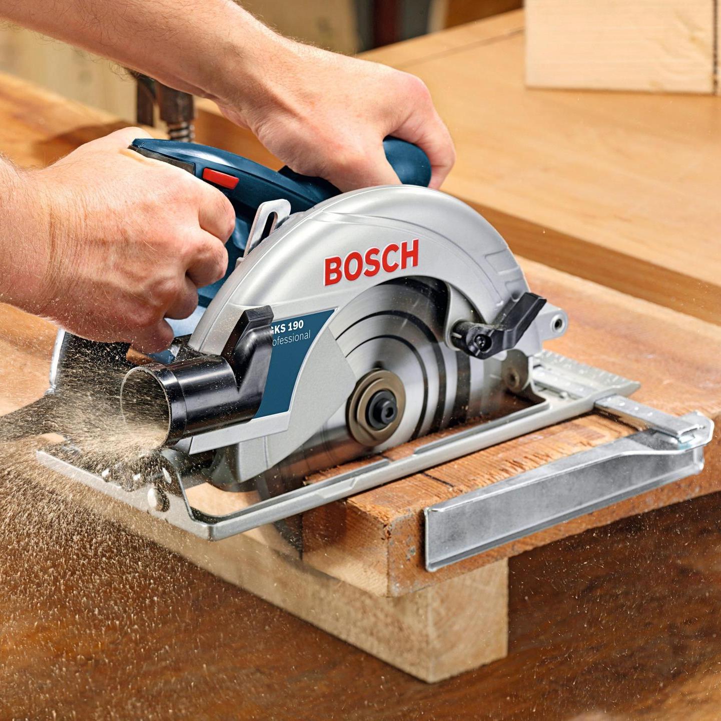 Scie circulaire filaire 1.400W lame 190mm BOSCH Professional GKS190
