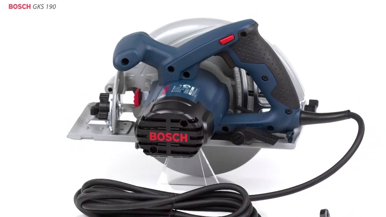 Scie circulaire filaire 1.400W lame 190mm BOSCH Professional GKS190