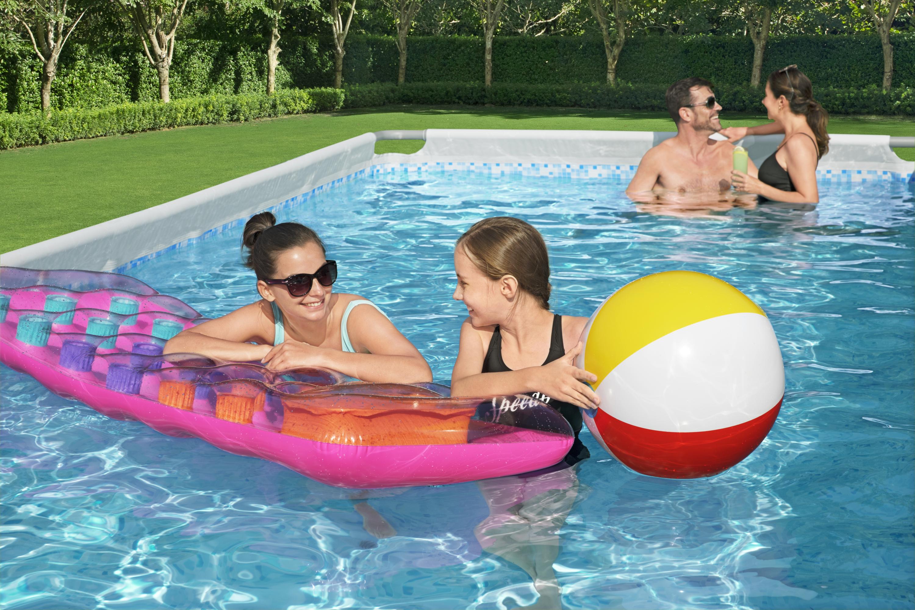 Piscine hors sol rectangulaire Power Steel 640x274x132 cm Bestway 5611Z