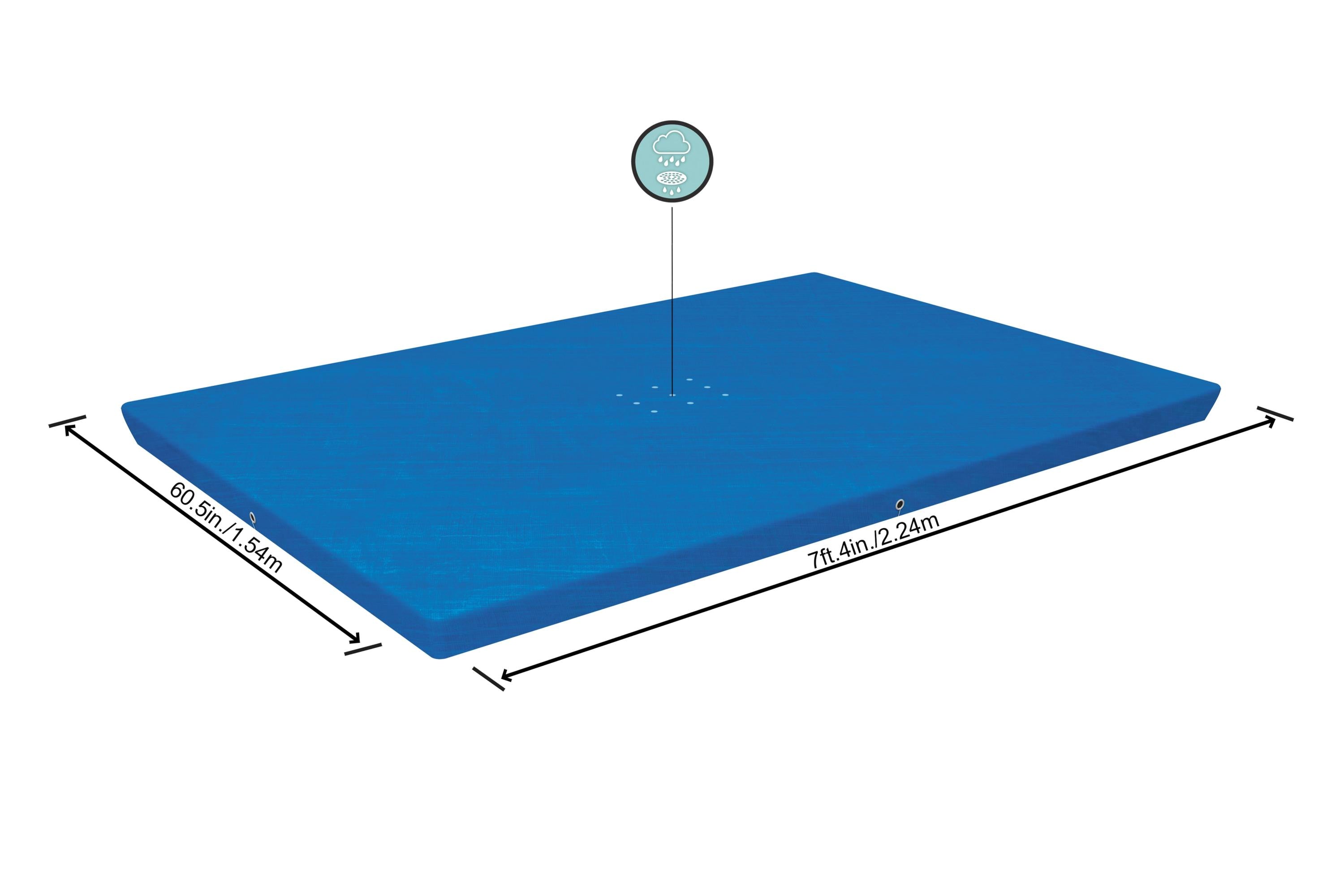 Couverture de piscine rectangulaire 221x150CM Bestway 58103 