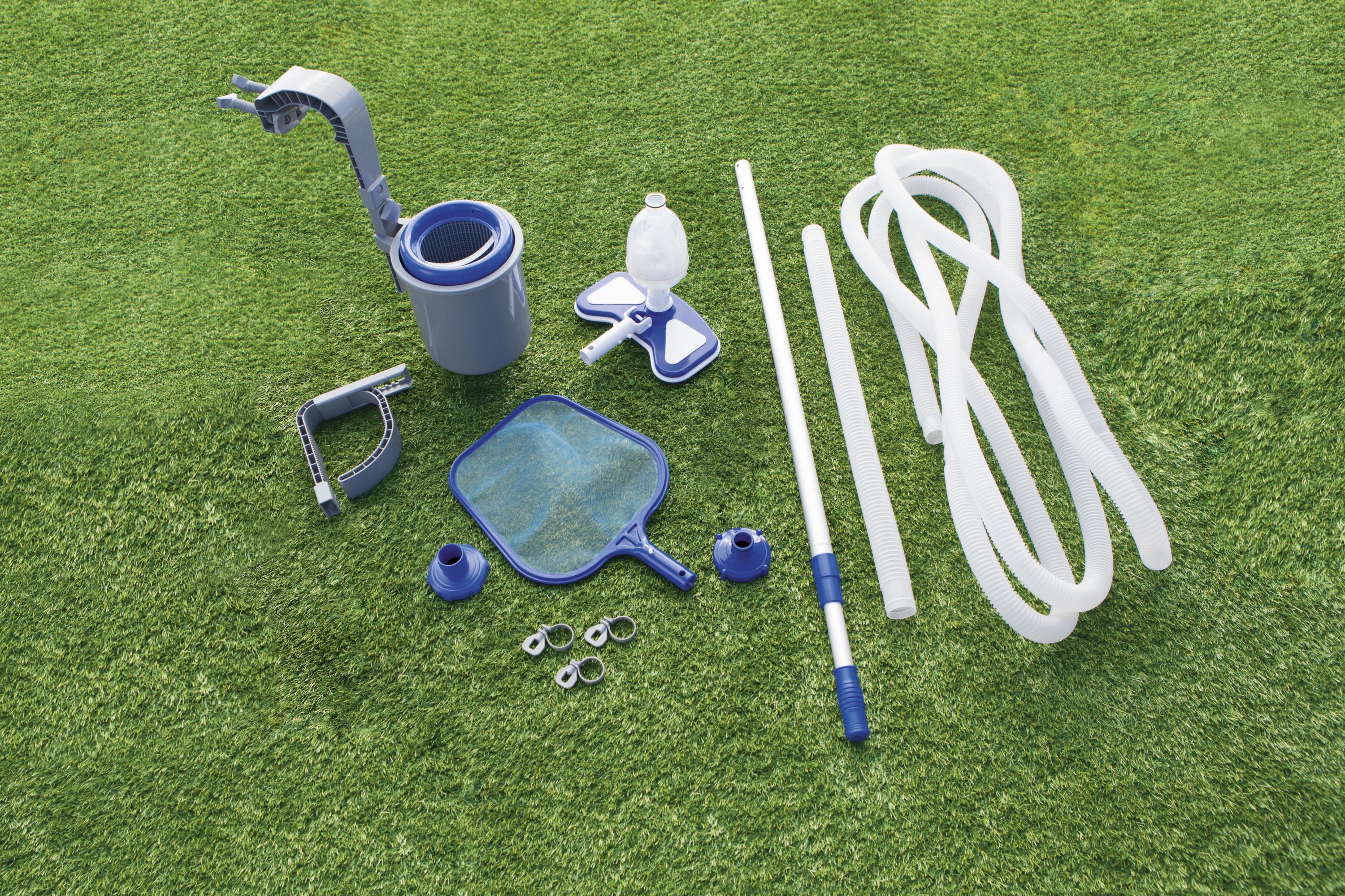 Kit complet pour le nettoyage et l'entretien des piscines Deluxe Bestway 58237