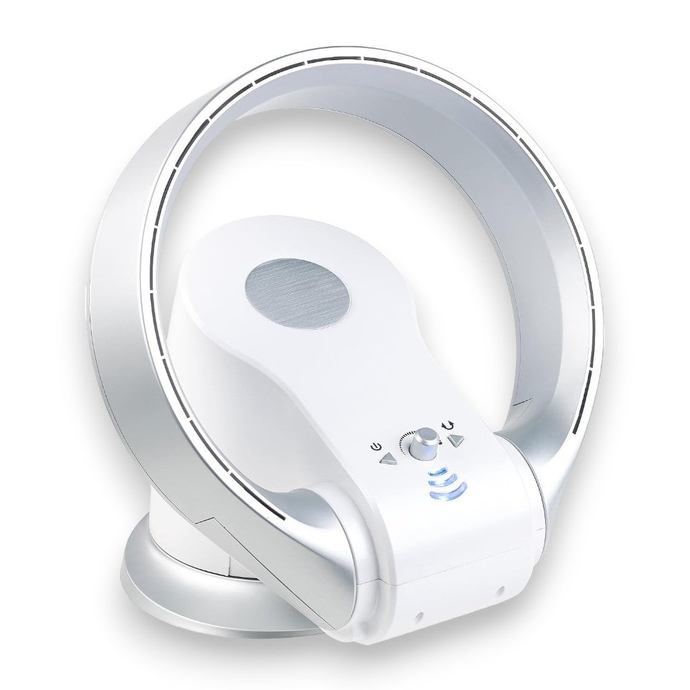 Ventilateur invisible moderne de 30 W sans pales pour table ou mur avec 7 vitesses réglables