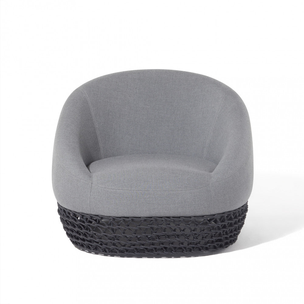 Fauteuil pivotant Lafayette avec coussins