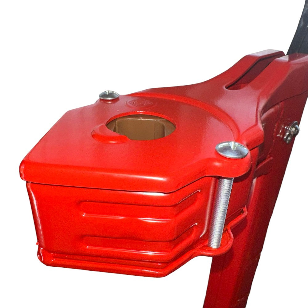 Machine à boucher les bouchons en acier avec support et plaque réglable