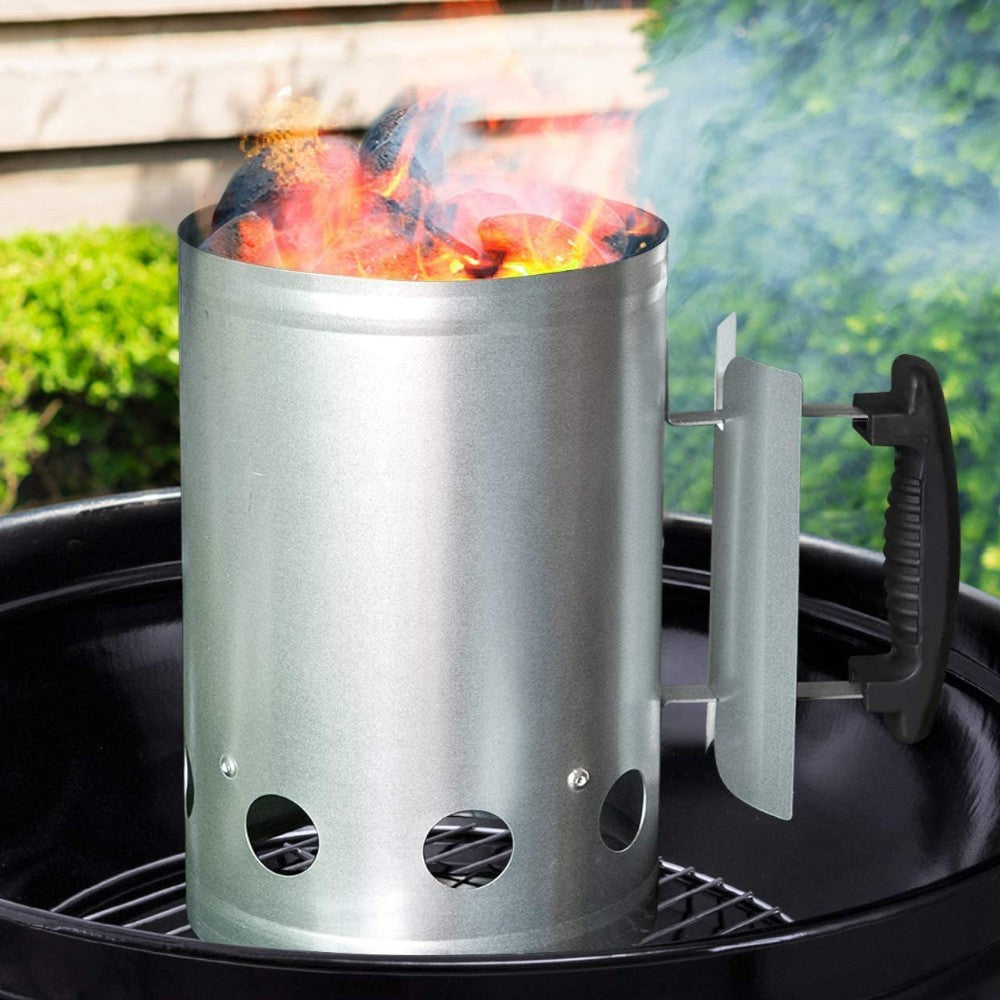 Allume charbon de démarrage pour barbecues au charbon de bois 26x16xH27 cm