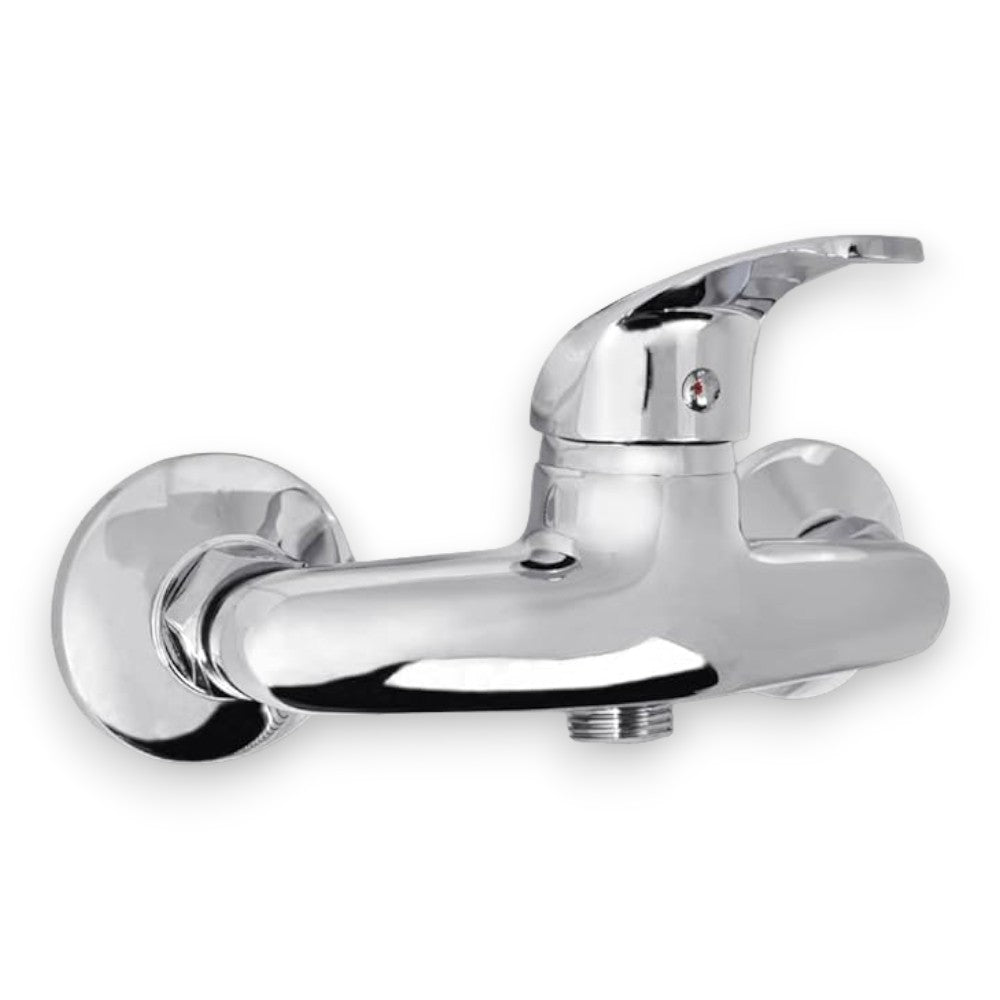 Mitigeur de douche monocommande en laiton chromé