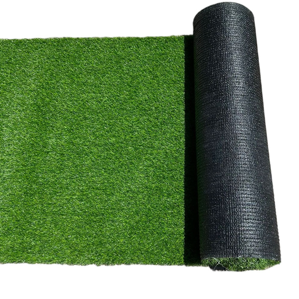 Prato erba sintetica verde con fori di drenaggio spessore 10 mm per esterno