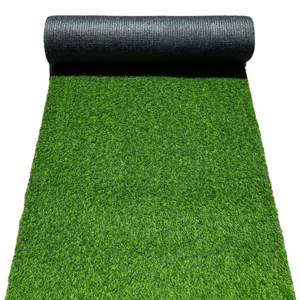 Prato erba sintetica verde con fori di drenaggio spessore 10 mm per esterno