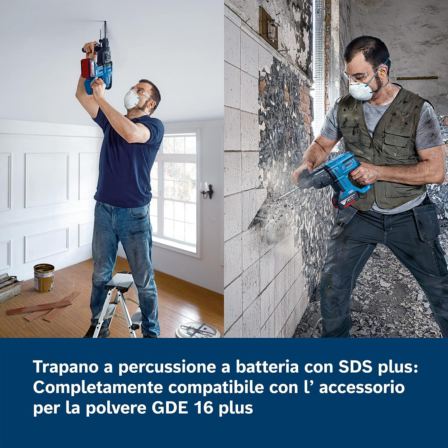Marteau perforateur sans fil Bosch Professional GBH 18V-21