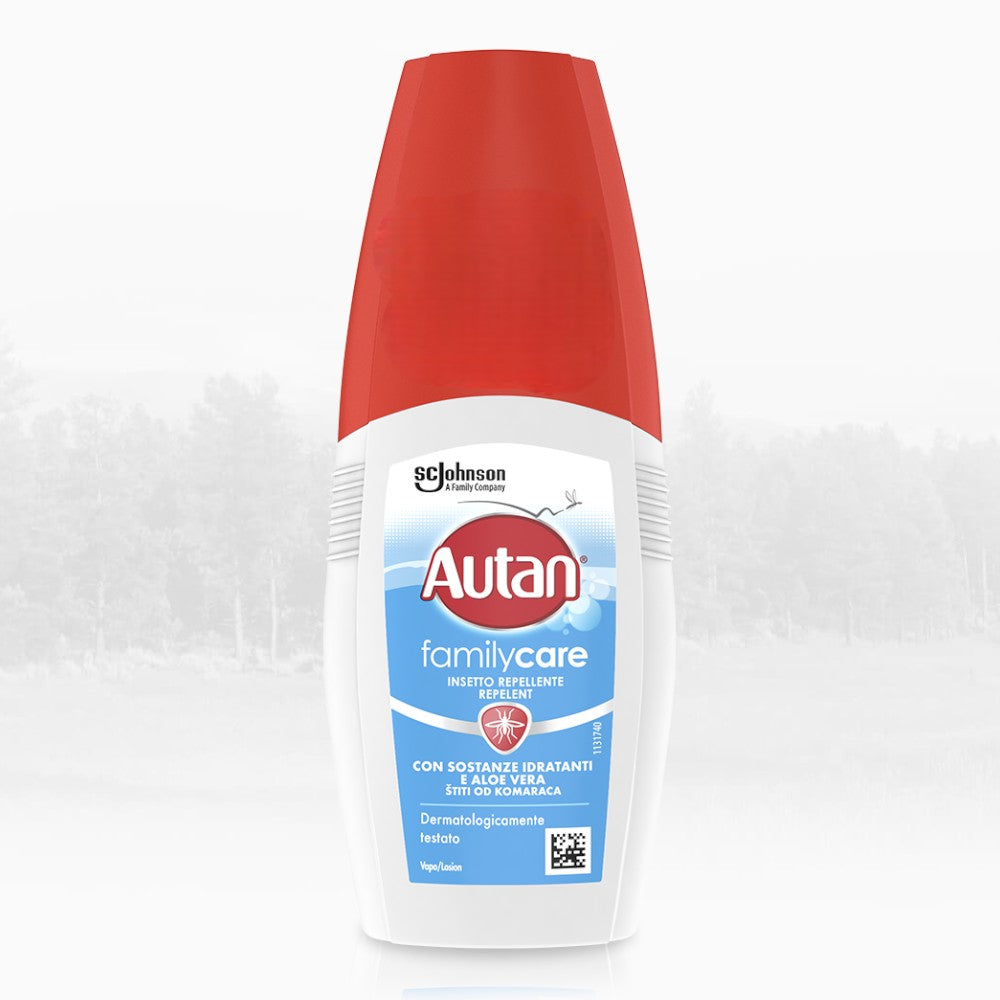 Anti-moustique avec substances hydratantes et aloe vera 100 ml
