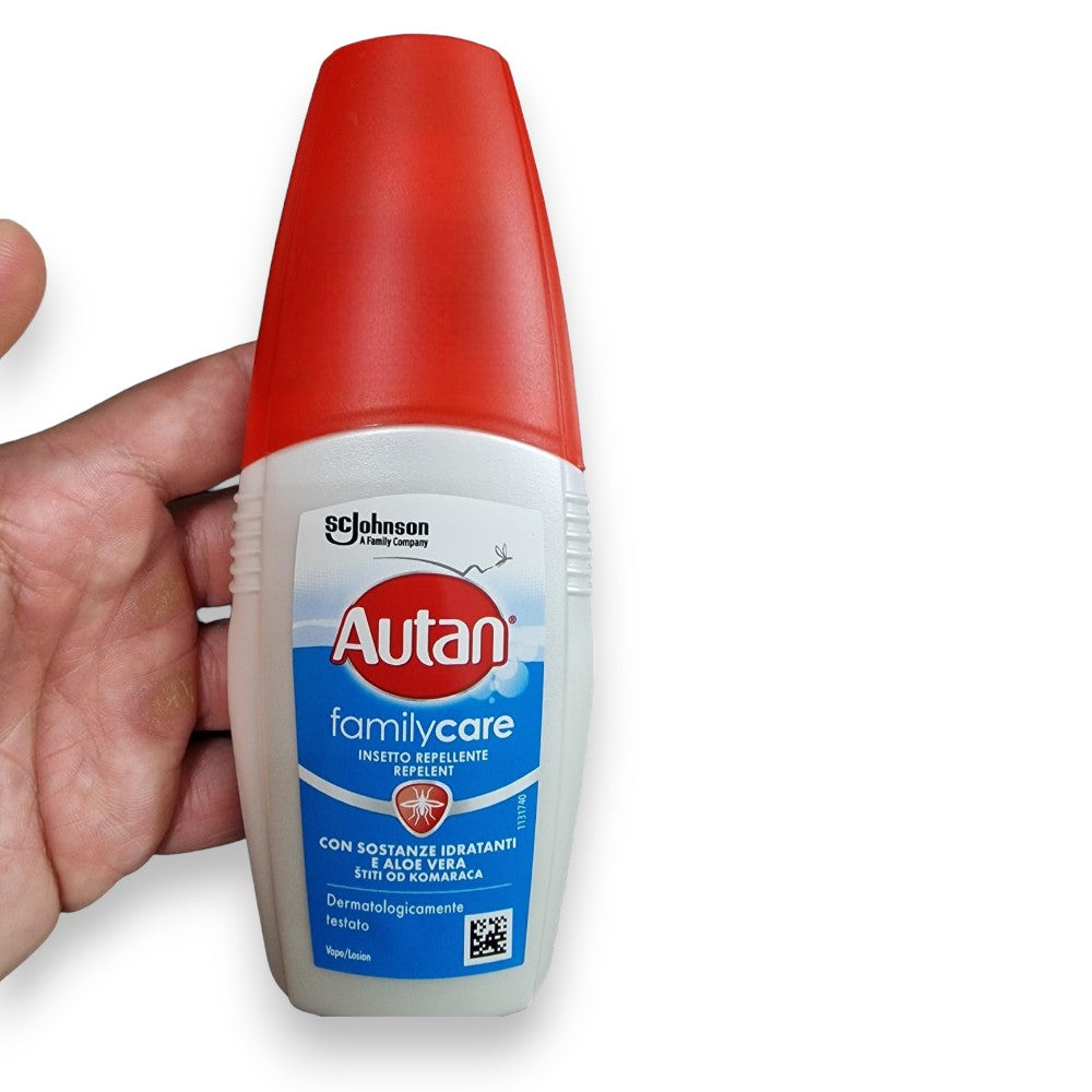 Anti-moustique avec substances hydratantes et aloe vera 100 ml