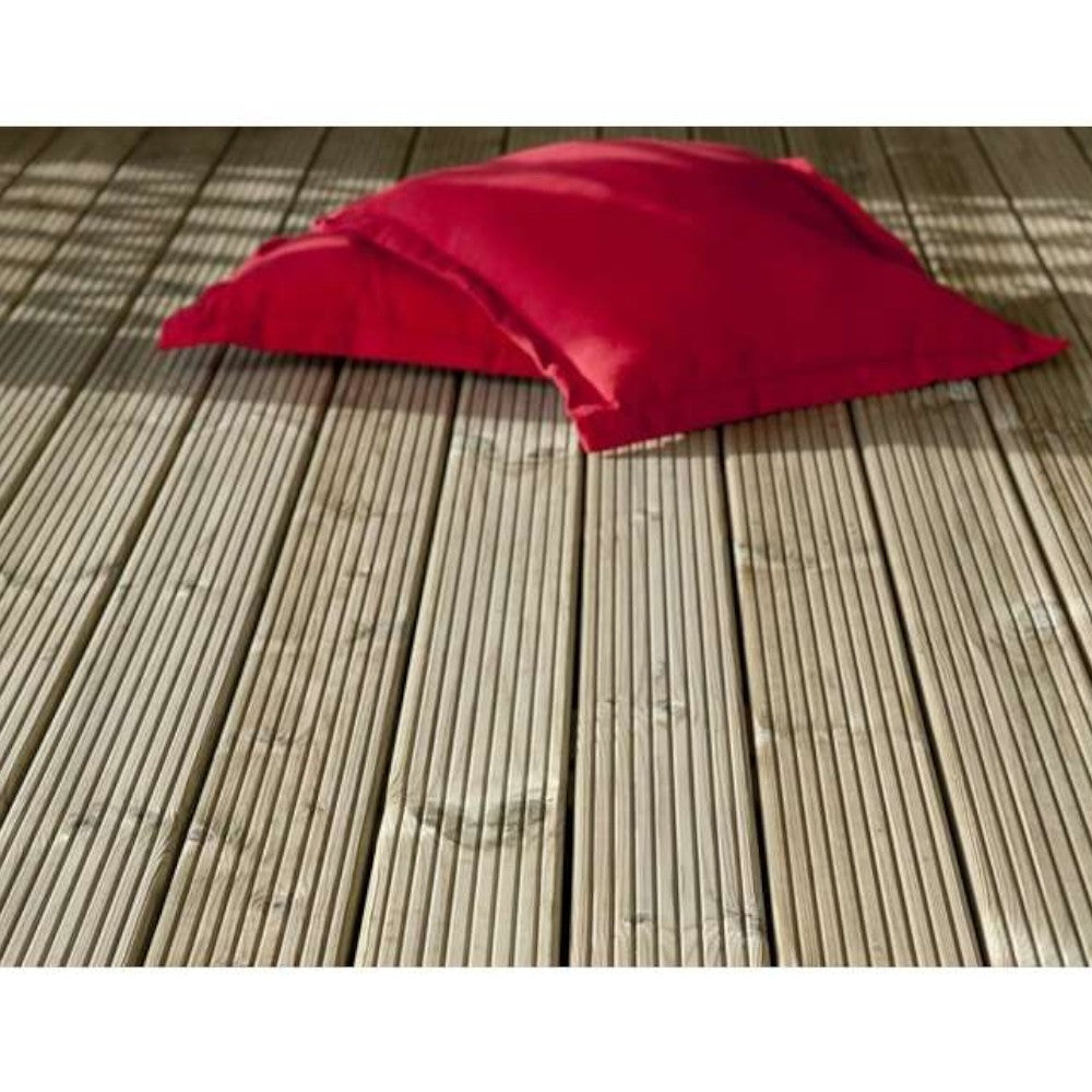 Planche de sol extérieur moletée en bois de pin imprégné 250x14,5x2,8 cm
