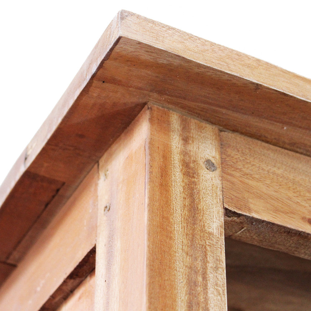 Mobile libreria in legno di mogano 80x40xH190 cm David