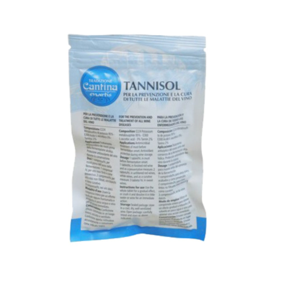 Antioxydant en poudre pour moûts et vins Tannisol Expo 100 sachets de 10 g