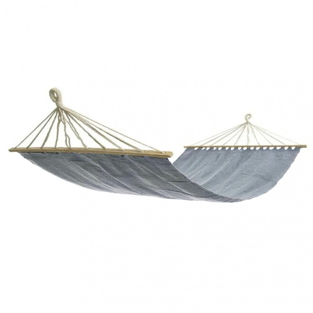 Grand hamac 200x150 cm avec housse en coton Cami résistant