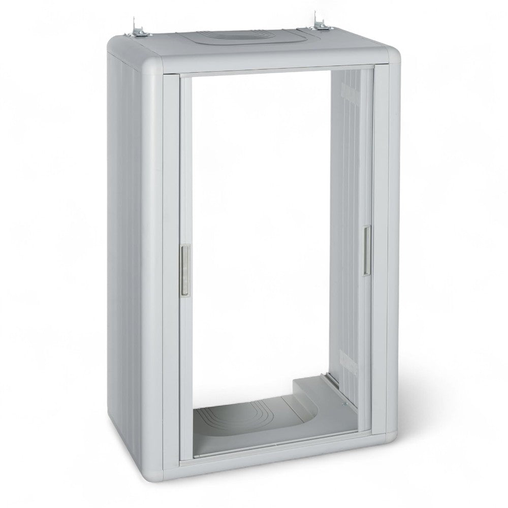 Armoire de couverture de chaudière avec ouverture de volet blanc à enroulement facile de l'Himalaya