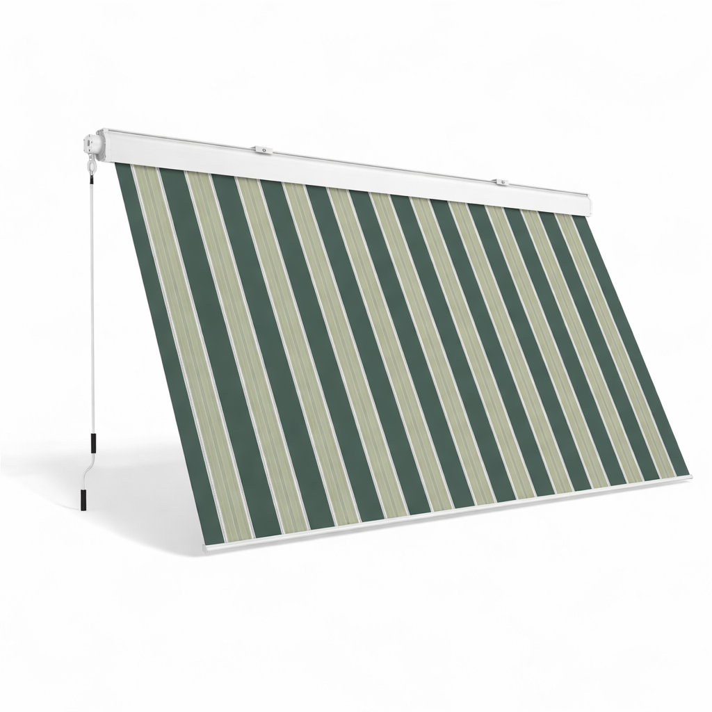 Tenda da balcone para sole a caduta con cassone 300x250 cm con profili in alluminio