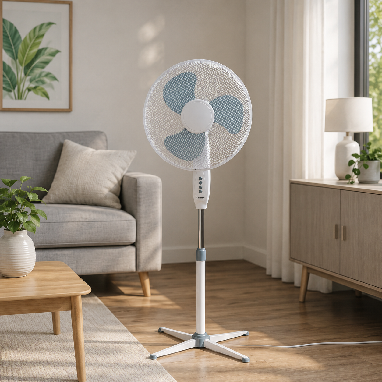 Ventilateur sur pied 40 cm