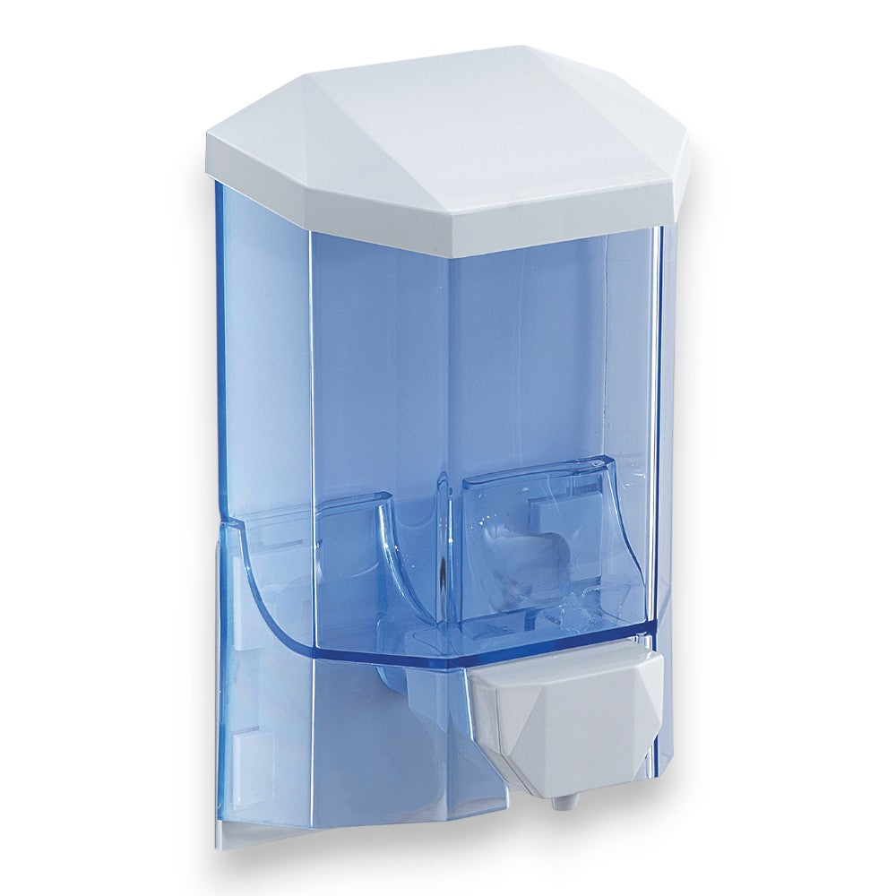 Distributeur de savon liquide en résine 450 ml pour salle de bain