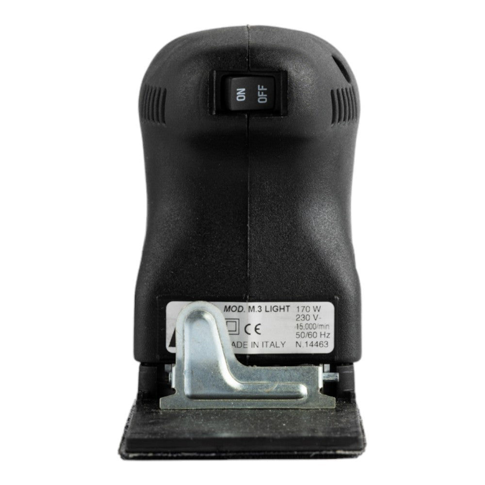 Ponceuse à main pour volets 170W avec plaque 165X17 mm A2 M3 Light