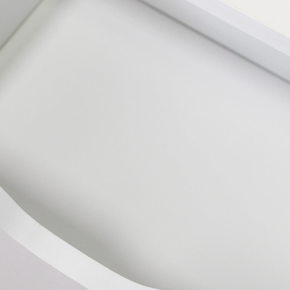 Comodino bianco elegante in legno con cassetto portaoggetti per camera da letto