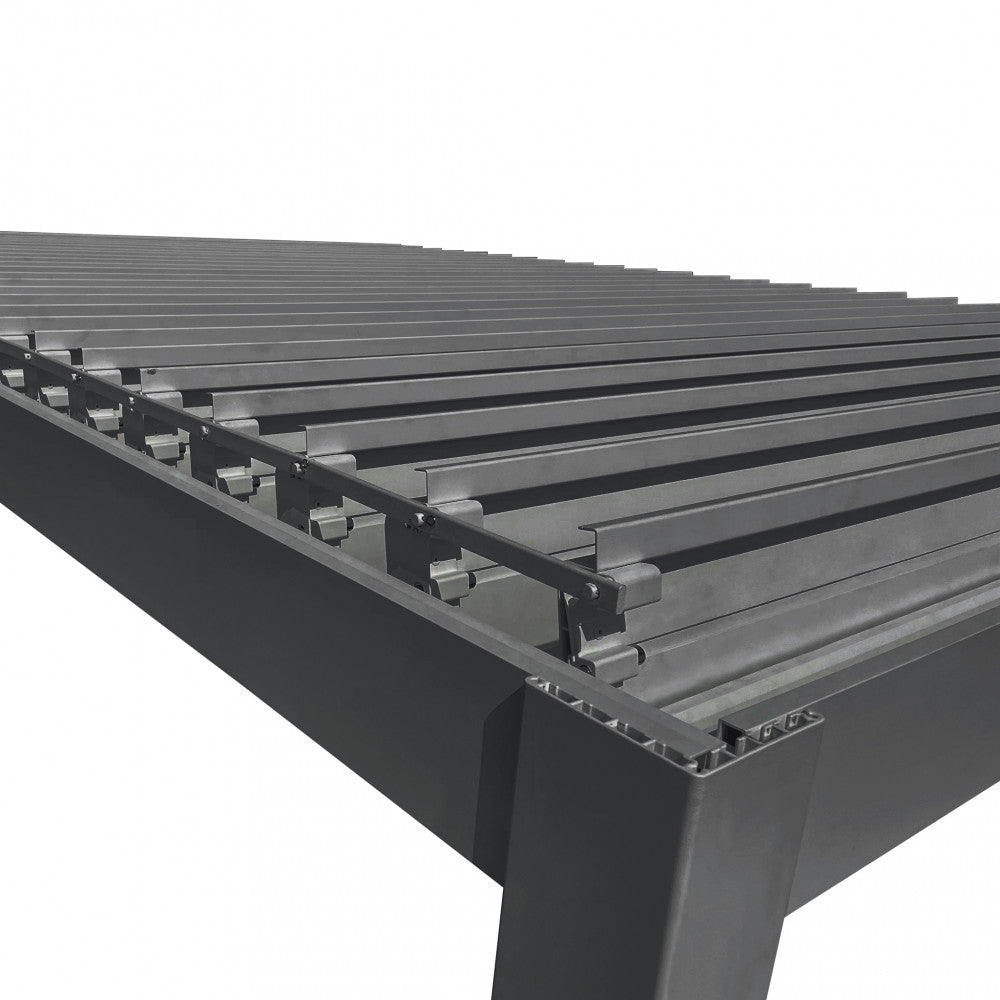Pergola Bioclimatique 3 X 3 Avec Double Lamelle