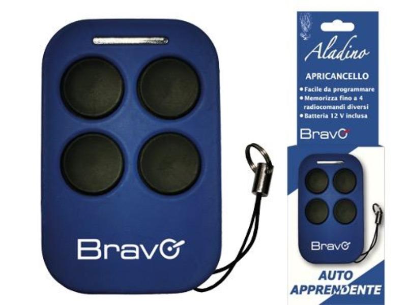 Télécommande universelle d'auto-apprentissage pour l'ouverture et la fermeture des portails Aladino BRAVO
