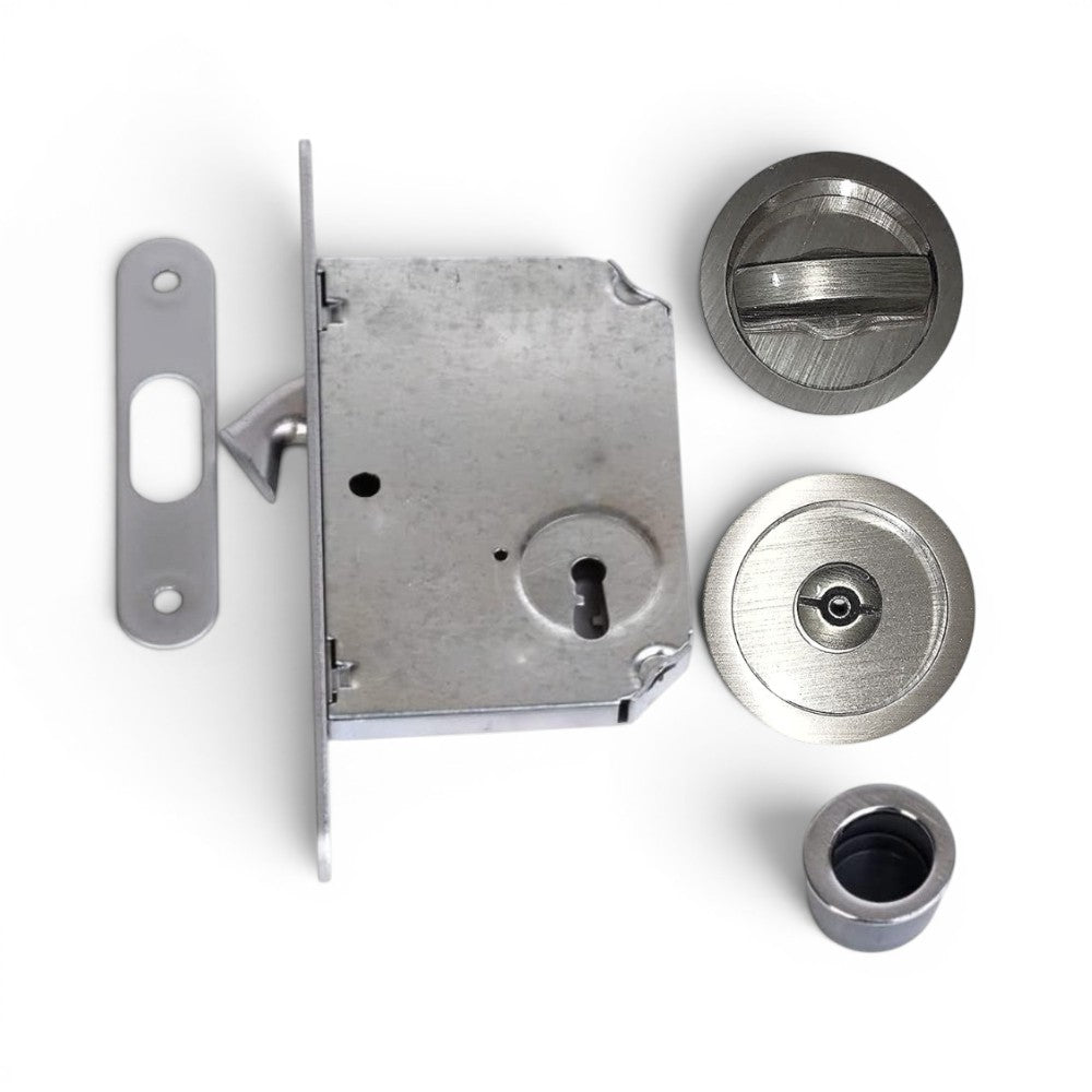 kit pour portes coulissantes - cadre uniquement frosio bortolo laiton poli