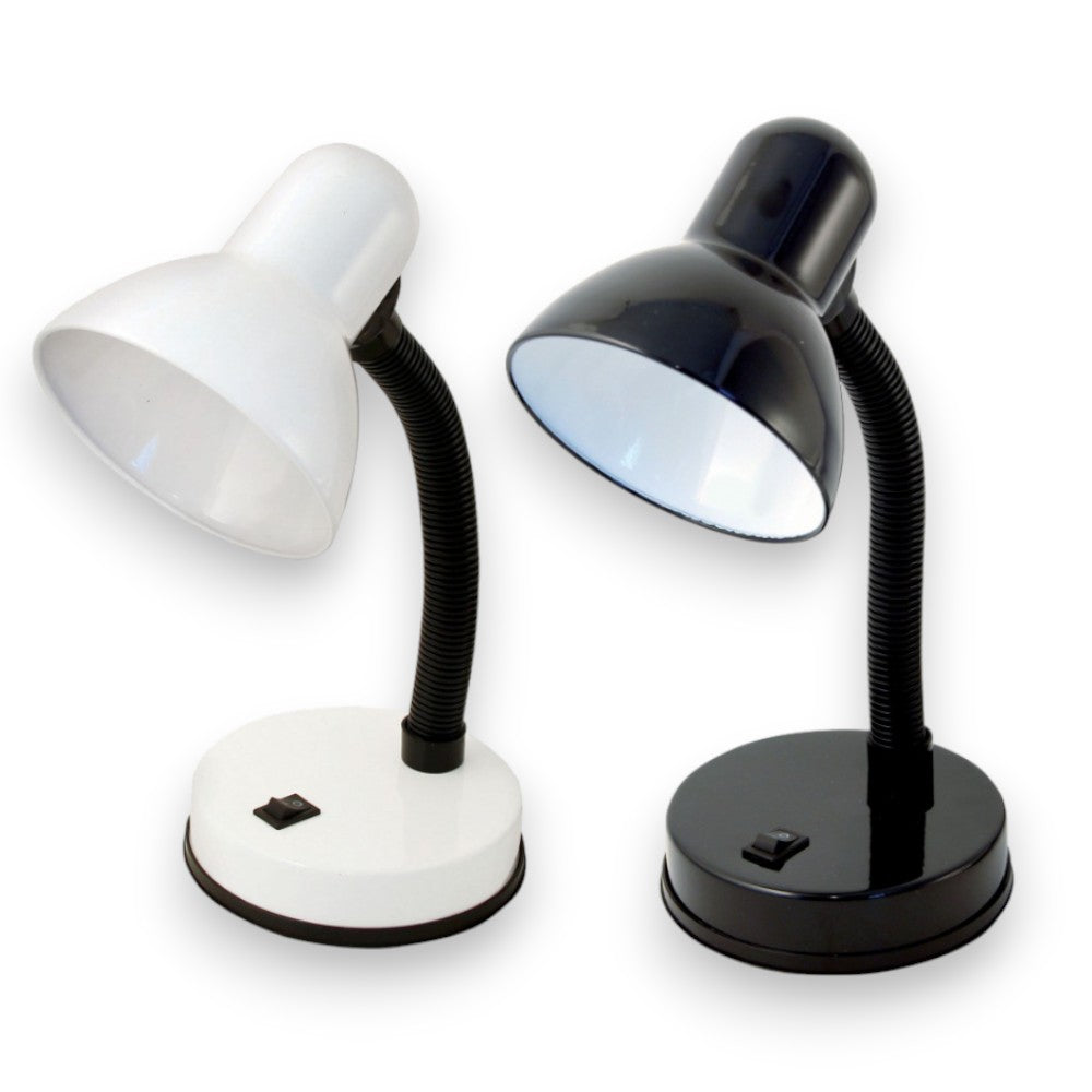 Lampe de table de bureau max 40W complète avec bras de câble et interrupteur